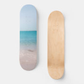 Skateboard Plongée #1 #océan #mur #déco #art (Recto)