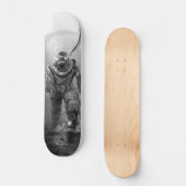 Skateboard Plongeur noir (Recto)