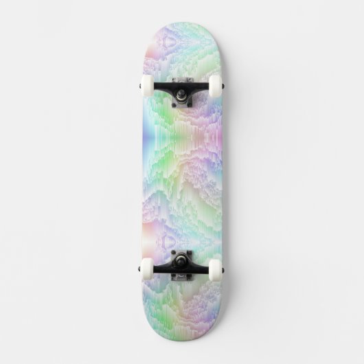 Skateboard Pluie arc-en-ciel (Recto)