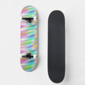 Skateboard Pluie arc-en-ciel (Recto)