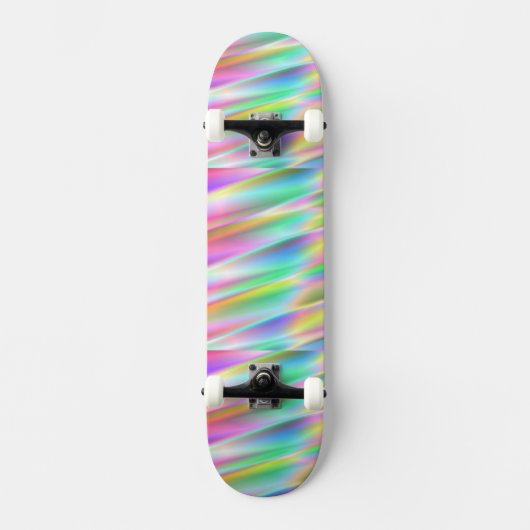 Skateboard Pluie arc-en-ciel (Recto)