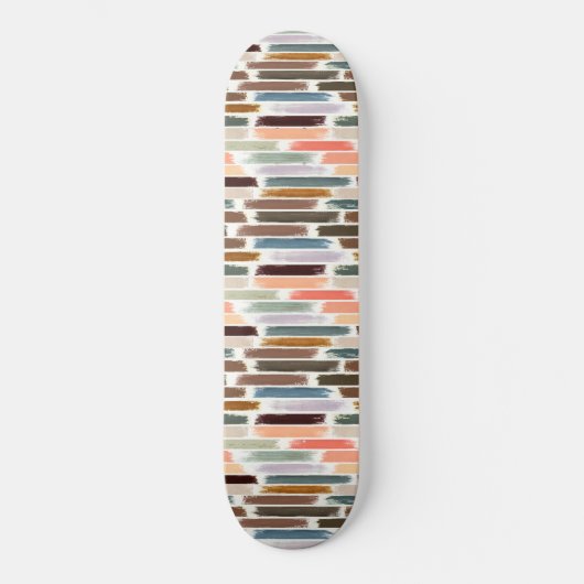 Skateboard Pluie de couleurs 2 (Recto)
