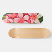 Skateboard Plumerias (Horz)