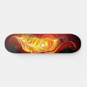 Skateboard Plumes de paquetage de feu (Horz)