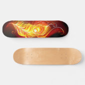 Skateboard Plumes de paquetage de feu (Horz)