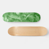 Skateboard Plumes vertes (Horz)