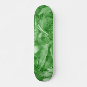 Skateboard Plumes vertes