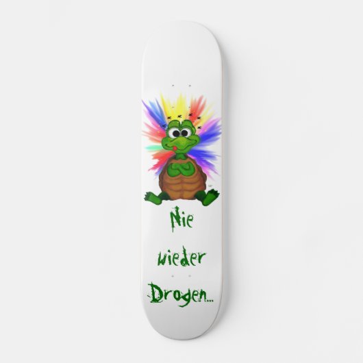 Skateboard Plus jamais de drogue (Recto)