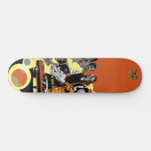 Skateboard Plus rapidement que disparaissent la plate-forme (Horz)