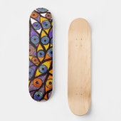 Skateboard Plusieurs yeux (Recto)