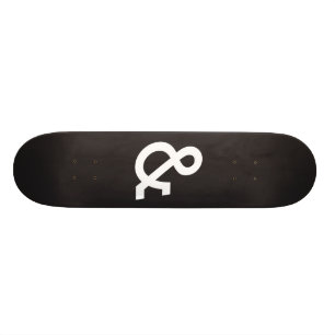 Skateboard Poètes et voleurs "noir du nom"