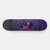 Skateboard Poignée d'épée japonaise Bushido violette (Horz)