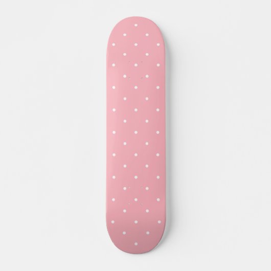Skateboard Point Polka rose Cinquante (Devant)
