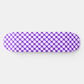 Skateboard Points blancs violets (Horz)