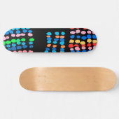 Skateboard Points colorés (Horz)