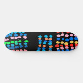 Skateboard Points colorés (Horz)