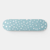 Skateboard Points Dalmatiens Bleus, Points Dalmatiens, Impres (Horz)