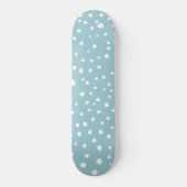 Skateboard Points Dalmatiens Bleus, Points Dalmatiens, Impres (Recto)