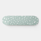 Skateboard Points Dalmatiens verts, Points Dalmatiens, Pots D (Horz)