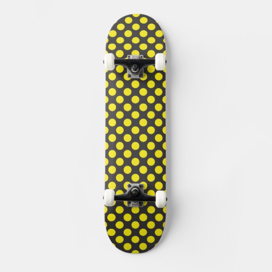 Skateboard points jaunes (Recto)