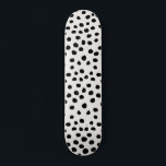 Skateboard Points posters de animaux Noir Et Blanc Dalmatie<br><div class="desc">Poster de animal - Points Inspirés De Dalmatie Noire Et Blanche.</div>