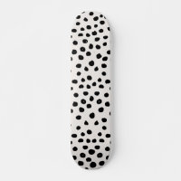Points posters de animaux Noir Et Blanc Dalmatie