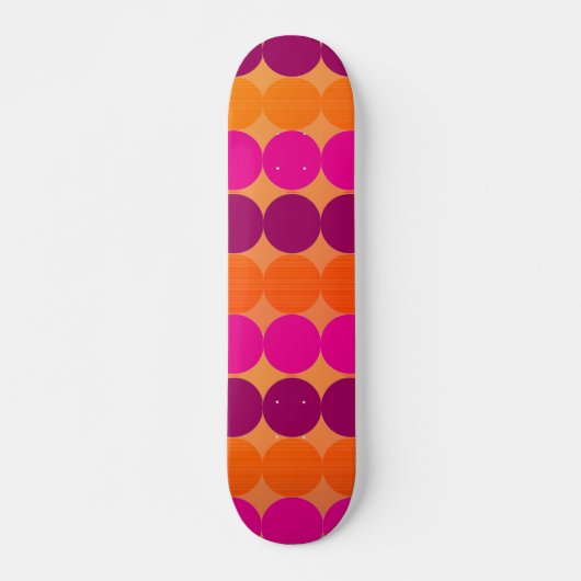 Skateboard pois (Devant)