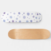 Skateboard pois peint à la main (Horz)