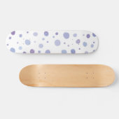 Skateboard pois peints à la main (Horz)