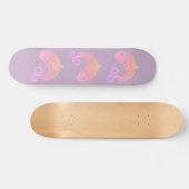 Skateboard poisson au coucher du soleil (Horz)