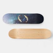 Skateboard Poisson drôle modifiable en Galaxie (Horz)