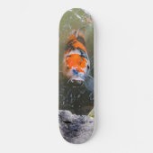 Skateboard Poisson Koi dans un étang (Recto)