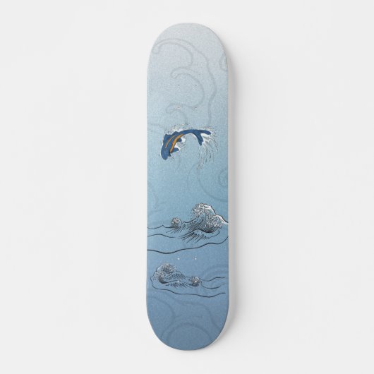 Skateboard Poissons hors de l'eau (Devant)