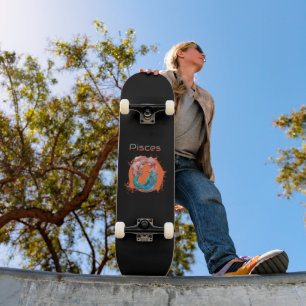 Skateboard Poissons Zodiaque Horoscope Signe d'Eau Astrologie