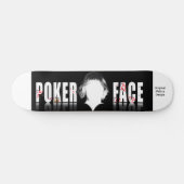 Skateboard Poker Face, Original MrEco Design (Horz)