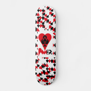 Skateboard POKER NOUVEAU pixelat ORIGINAL par Masanser