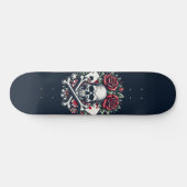 Skateboard Poker Skull (Horz)