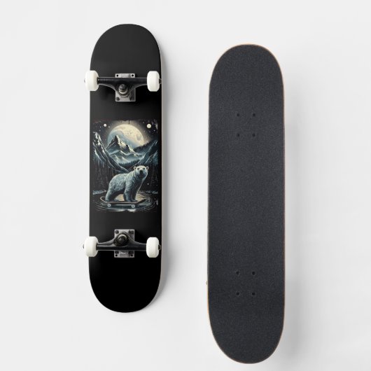 Skateboard Polar Bear (Recto)