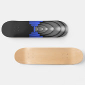 Skateboard Police Thin Ble Line (Horz)