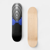 Skateboard Police Thin Ble Line (Recto)