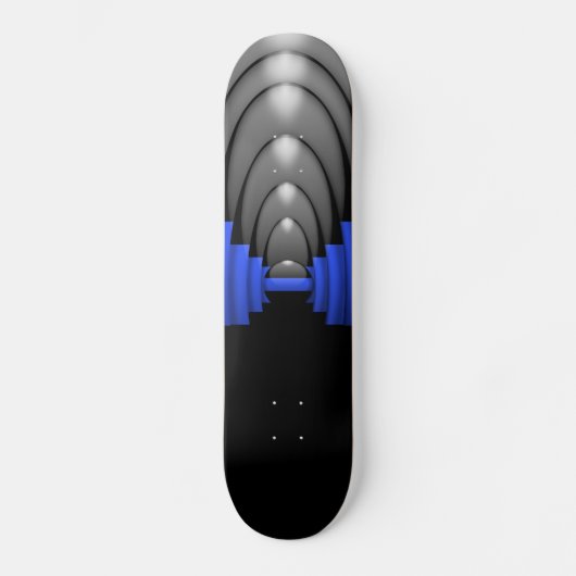 Skateboard Police Thin Ble Line (Recto)