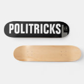 Skateboard POLITRICKS Skateboard, pont de 7 ¾ po (Horz)