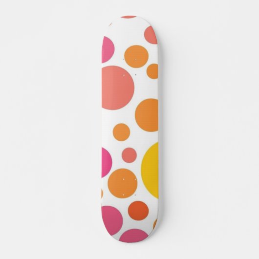 Skateboard Polka dot (Devant)