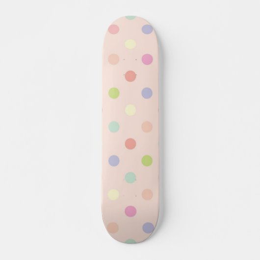 Skateboard Polka dot (Devant)