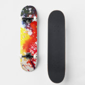 Skateboard Polychrome #13C par Michael Moffa (Recto)