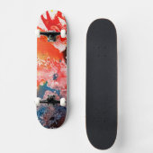 Skateboard Polychromoptique #15B par Michael Moffa (Recto)