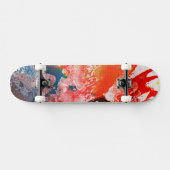 Skateboard Polychromoptique #15B par Michael Moffa (Horz)