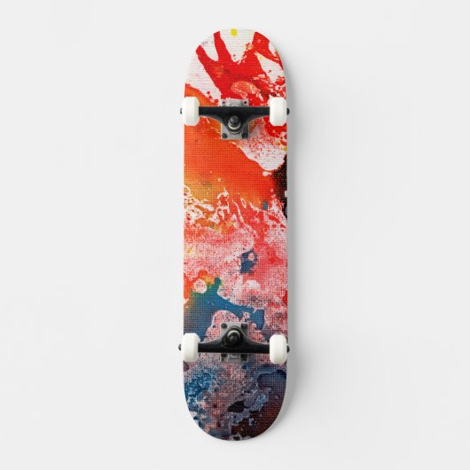 Skateboard Polychromoptique #15B par Michael Moffa (Recto)