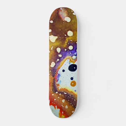 Skateboard Polychromoptique #1B par Michael Moffa (Recto)