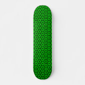 Skateboard Polygons v1 - Black and Green (Devant)